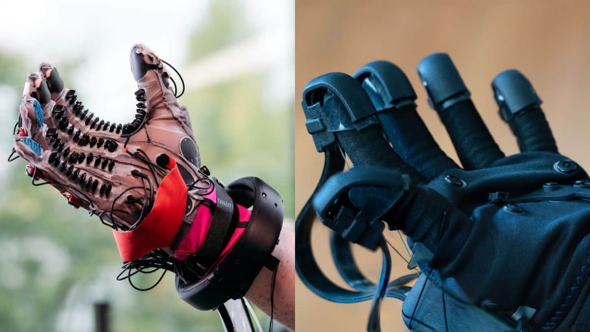 Facebook showcases gloves that allow users to feel VR objects